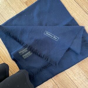 Dior Dark Blue Men's Scarf